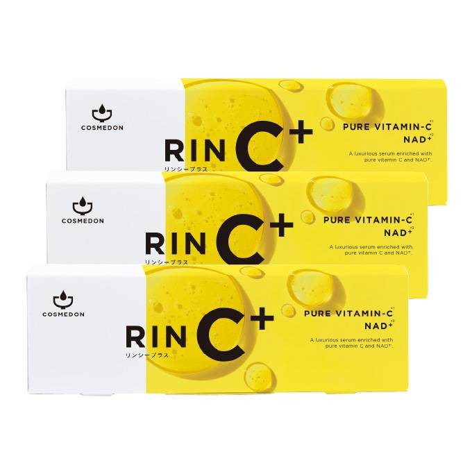 RINCplus,リンCプラス,インフルエンサーコラボ,美容外科医,ピュアビタミンC,NAD+,美容液,個包装,コスメドン,ビタミンC美容液