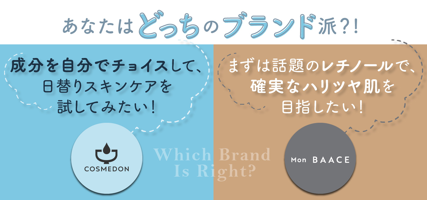 あたたにあったブランドは？